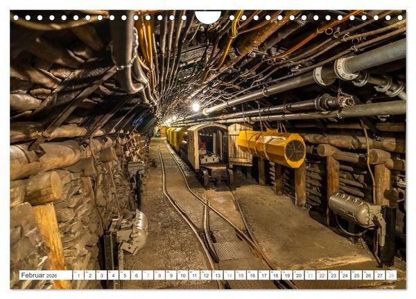 Produktbild: Die Zechen im Ruhrpott (Wandkalender 2026 DIN A4 quer), CALVENDO Monatskalender