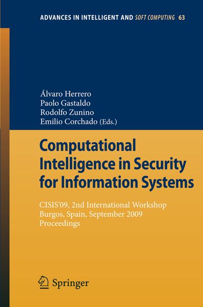 Produktbild: Computational Intelligence in Security for Information Systems