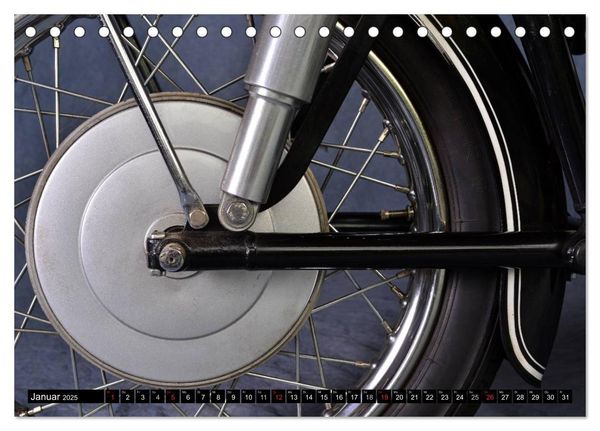 Produktbild: BMW R69S (Tischkalender 2025 DIN A5 quer), CALVENDO Monatskalender