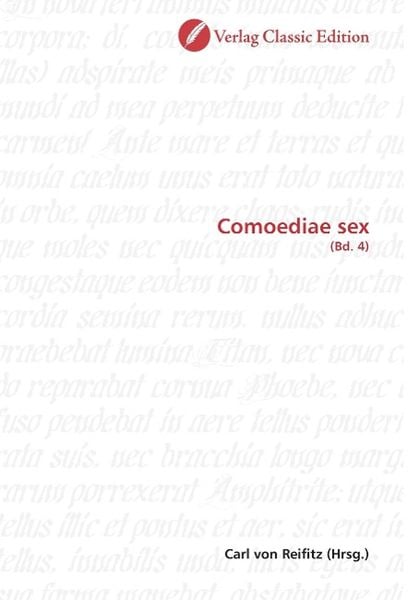 Produktbild: Comoediae sex