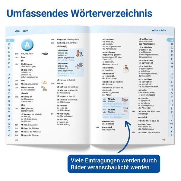 Produktbild: INDIGO - Das W&ouml;rterbuch mit Bildern