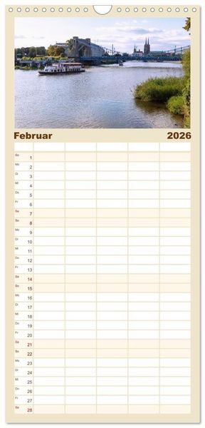 Produktbild: Familienplaner 2026 - Breslau. Polens architektonisches Juwel an der Oder mit 5 Spalten (Wandkalender, 21 x 45 cm) CALVENDO