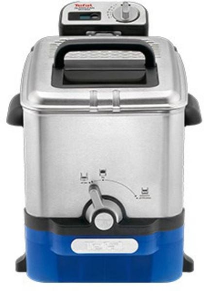 Tefal FR8040 Fritteuse 1.2kg 2300W Edelstahl, Schwarz, Blau