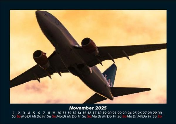 Produktbild: Flugzeuge 2025 Fotokalender DIN A5