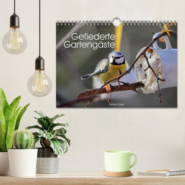 Produktbild: Gefiederte Garteng&auml;ste (Wandkalender 2026 DIN A4 quer), CALVENDO Monatskalender