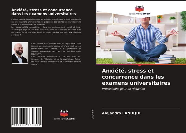Produktbild: Anxi&eacute;t&eacute;, stress et concurrence dans les examens universitaires