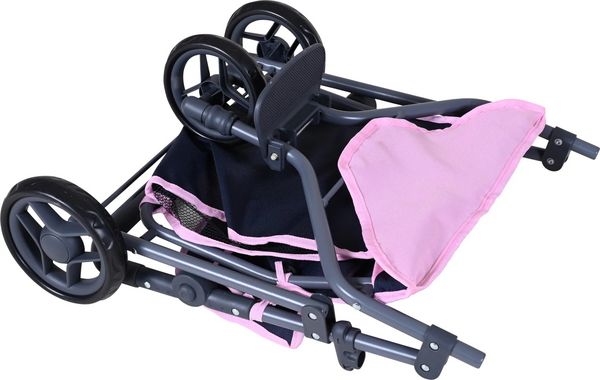 Produktbild: Knorrtoys 16736 - Zwillingspuppenwagen Duo Magic Unicorn, klappbar, Schieberh&ouml;he: 33-62cm