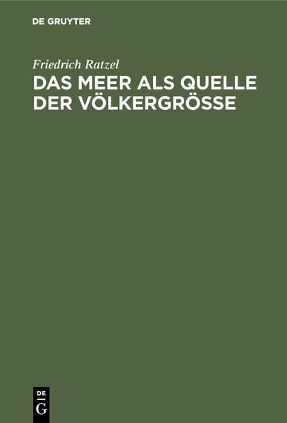 Produktbild: Das Meer als Quelle der V&ouml;lkergr&ouml;&szlig;e