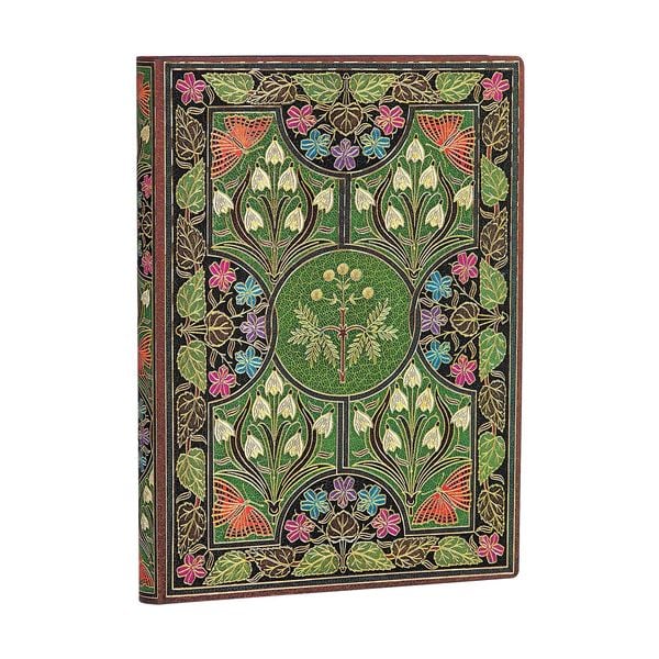 Produktbild: Softcover Notizbuch Bl&uuml;hende Poesie, Midi, Liniert