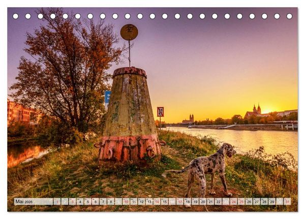 Produktbild: Romantisches Magdeburg (Tischkalender 2026 DIN A5 quer), CALVENDO Monatskalender