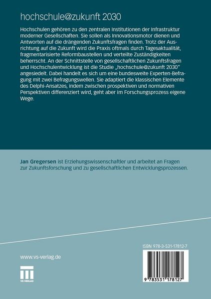 Produktbild: hochschule@zukunft 2030