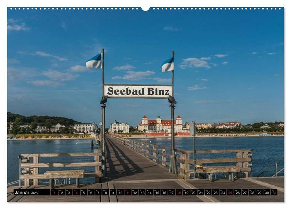 Produktbild: Ein Wochenende im Ostseebad Binz (Wandkalender 2026 DIN A2 quer), CALVENDO Monatskalender