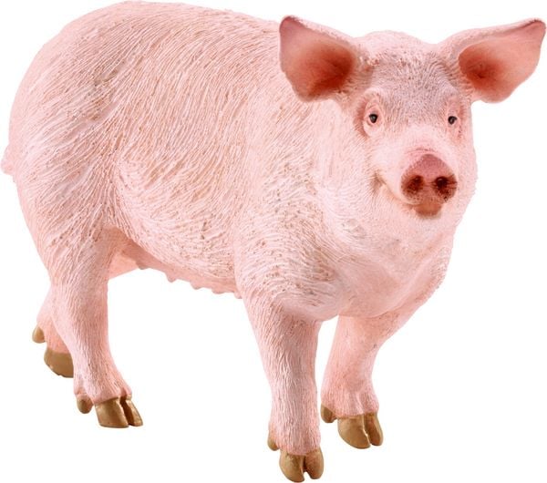 Produktbild: Farm World, Bauernhof und Hofladen. Puzzle 100 Teile, mit Add-on (eine Original Figur)