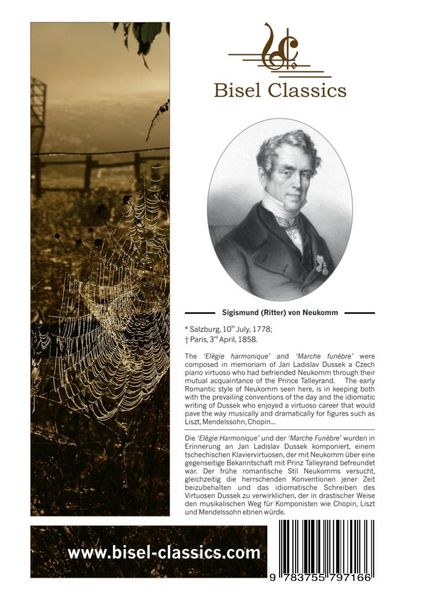 Produktbild: Elegie harmonique sur la Mort de J.L. Dussek
