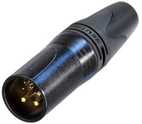 Produktbild: Neutrik NC10MXX-14-B XLR-Steckverbinder Stecker, gerade Polzahl: 10 Schwarz 1St.