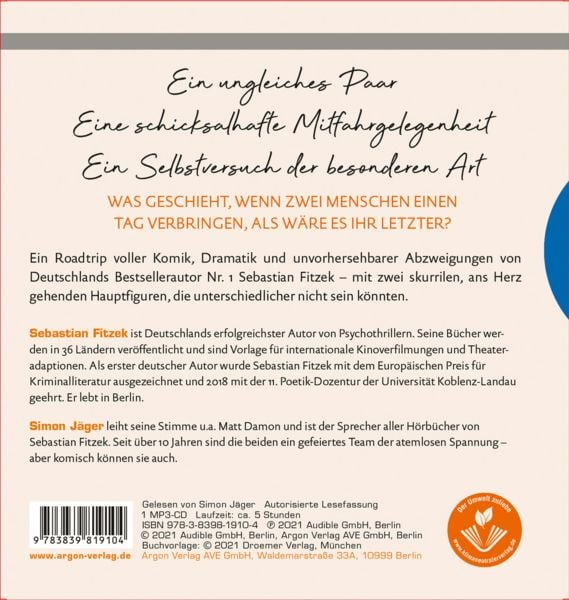 Produktbild: Der erste letzte Tag