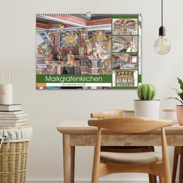 Produktbild: Markgrafenkirchen. Ein wertvoller Schatz (Wandkalender 2026 DIN A3 quer), CALVENDO Monatskalender