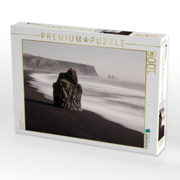 Produktbild: CALVENDO Puzzle Am Strand bei V&igrave;k | 1000 Teile Lege-Gr&ouml;&szlig;e 64x48cm Foto-Puzzle f&uuml;r gl&uuml;ckliche Stunden