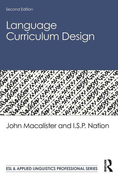 Produktbild: Language Curriculum Design