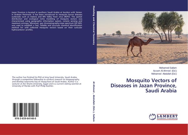 Produktbild: Mosquito Vectors of Diseases in Jazan Province, Saudi Arabia