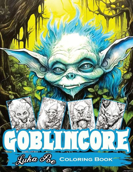 Produktbild: Goblincore Coloring Book