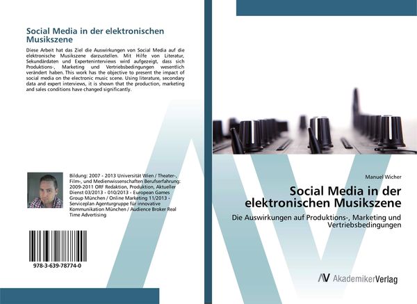 Produktbild: Social Media in der elektronischen Musikszene