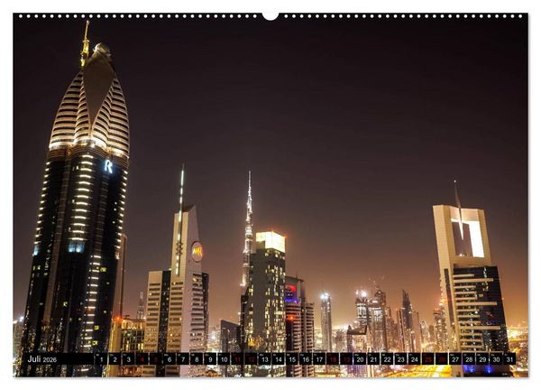 Produktbild: Dubai Highlights (hochwertiger Premium Wandkalender 2026 DIN A2 quer), Kunstdruck in Hochglanz