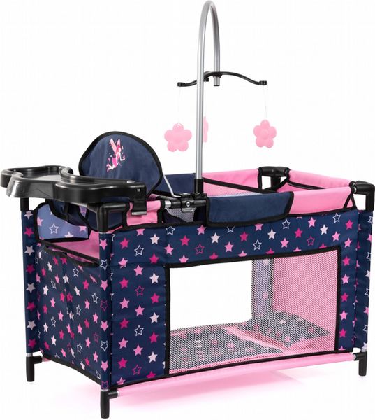Produktbild: Multibett f&uuml;r Puppen bis 46cm blau