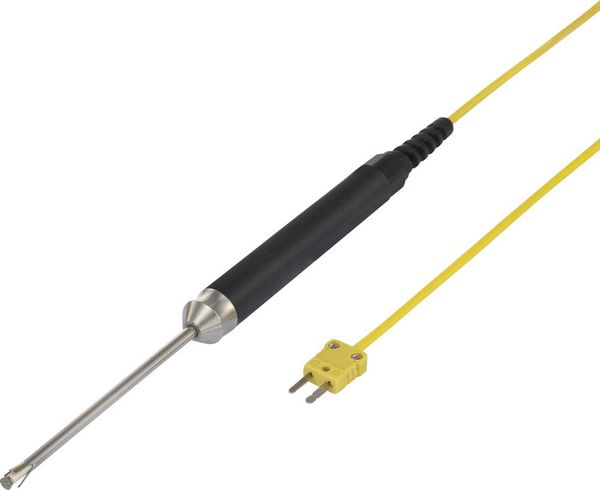 Produktbild: VOLTCRAFT TP-207 Oberfl&auml;chenf&uuml;hler -100 bis 300&deg;C F&uuml;hler-Typ K