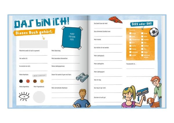 Die Strandspürnasen - Mein Freundschaftsbuch