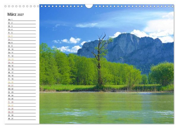 Produktbild: Traumhafter Mondsee (Wandkalender 2027 DIN A3 quer), CALVENDO Monatskalender