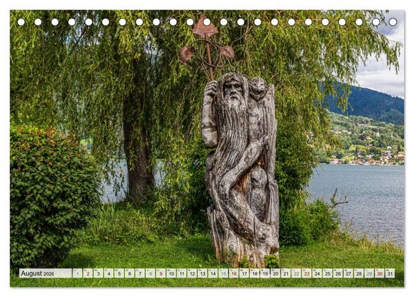 Produktbild: Magischer Tegernsee (Tischkalender 2026 DIN A5 quer), CALVENDO Monatskalender