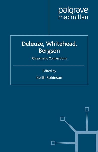Produktbild: Deleuze, Whitehead, Bergson