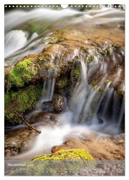 Produktbild: Bad Urach Wasserf&auml;lle (Wandkalender 2026 DIN A3 hoch), CALVENDO Monatskalender