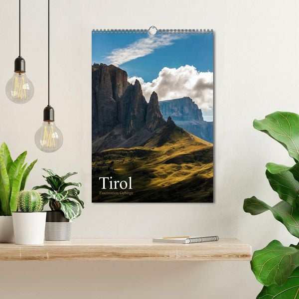Produktbild: Tirol - Faszination Gebirge (Wandkalender 2026 DIN A3 hoch), CALVENDO Monatskalender