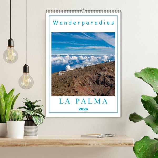 Produktbild: Wanderparadies La Palma (Wandkalender 2026 DIN A2 hoch), CALVENDO Monatskalender