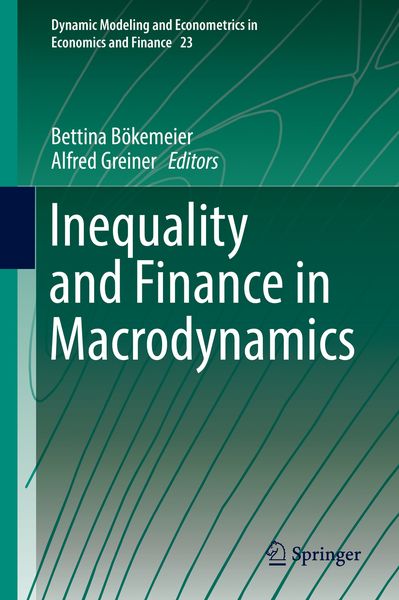 Produktbild: Inequality and Finance in Macrodynamics