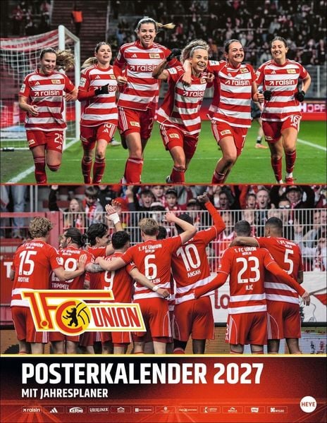 Produktbild: 1. FC Union Berlin Posterkalender 2027