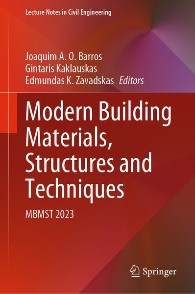 Produktbild: Modern Building Materials, Structures and Techniques