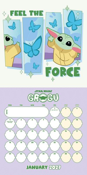 Produktbild: Star Wars &ndash; Grogu 2027 &ndash; Offizieller Wandkalender