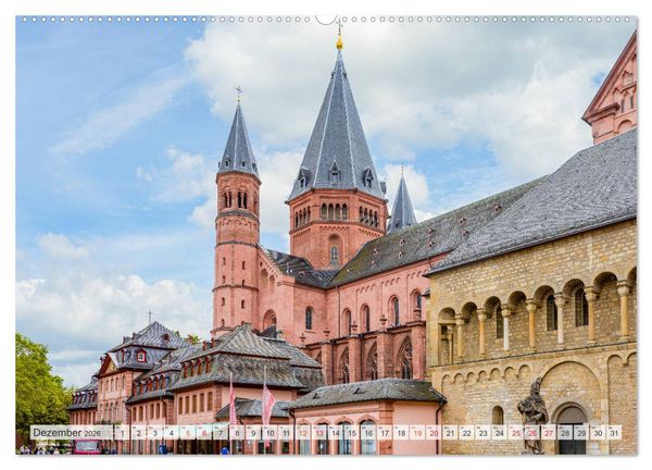 Produktbild: Mainz Impressionen (Wandkalender 2026 DIN A2 quer), CALVENDO Monatskalender