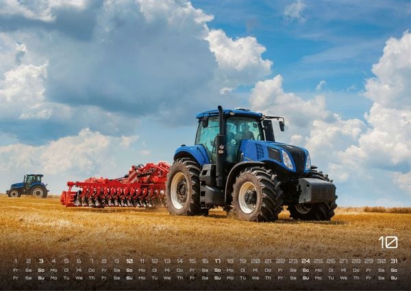 Produktbild: Landmaschinen - Traktor - 2027 - Kalender DIN A3