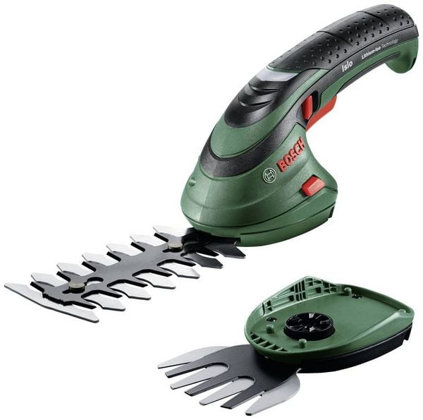 Produktbild: Bosch Home and Garden 0600833108 Isio Akku Grasschere, Strauchschere 3.6V Li-Ion
