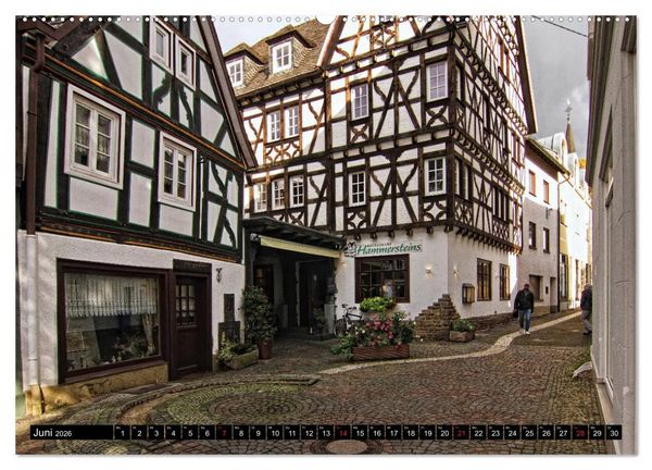 Produktbild: Stadtansichten, Linz am Rhein die bunte Stadt (hochwertiger Premium Wandkalender 2026 DIN A2 quer), Kunstdruck in Hochglanz