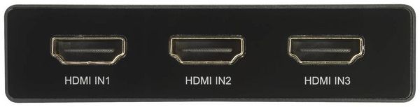 Produktbild: SpeaKa Professional SP-HDS-210 3 Port HDMI-Switch UHD 8K @ 60 Hz, UHD 4K @ 120Hz