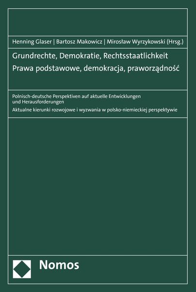 Produktbild: Grundrechte, Demokratie, Rechtsstaatlichkeit | Prawa podstawowe, demokracja, praworzadnosc
