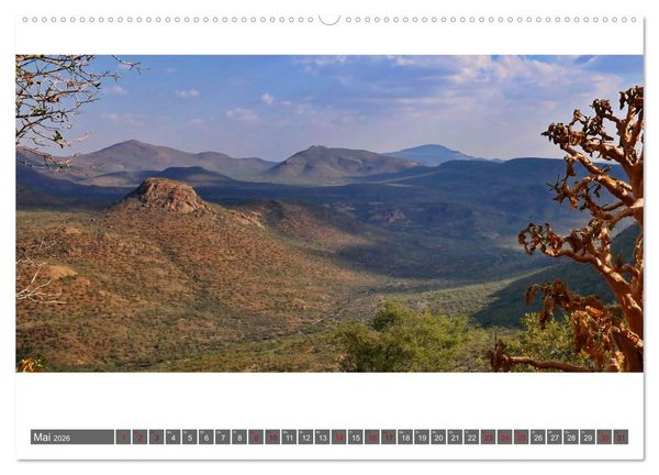 Produktbild: Namibia - Landschaft und Panorama (hochwertiger Premium Wandkalender 2026 DIN A2 quer), Kunstdruck in Hochglanz