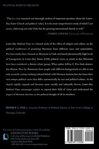 Produktbild: Latter-Day Political Views
