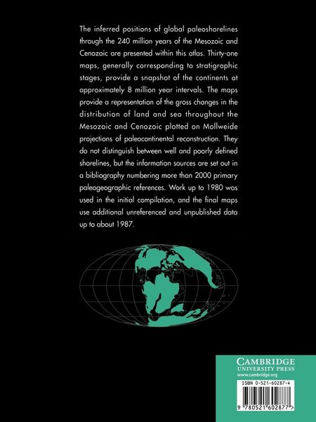 Produktbild: Atlas of Mesozoic and Cenozoic Coastlines