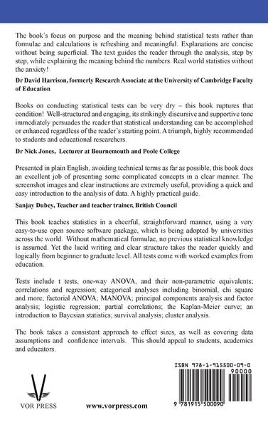 Produktbild: Statistical Testing with jamovi Education